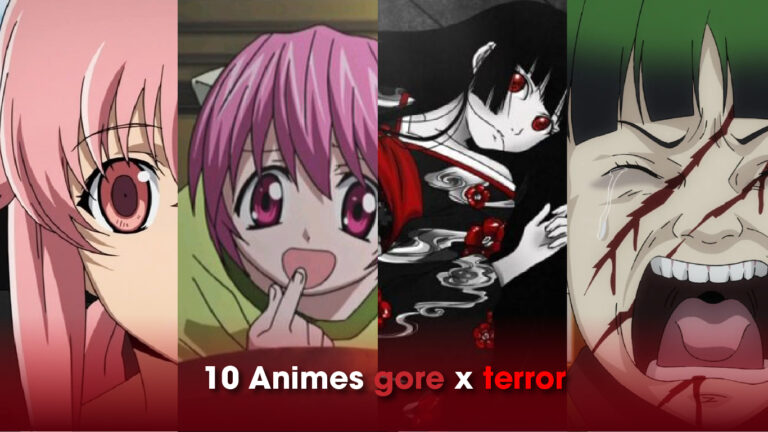 10 Animes gore x terror