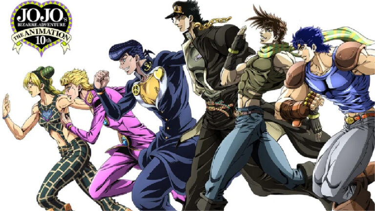 Animes mas largos de Jojo's Bizarre Adventure